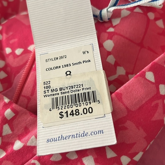 NWT Southern Tide Pink Shift Dress Size 8 - Picture 5 of 6